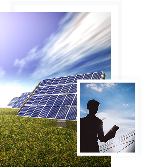 Equipe Light Sun Energy trabalhando em instalação de sistema fotovoltaico