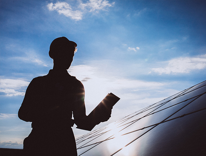 Monitoramento 24h de sistema fotovoltaico